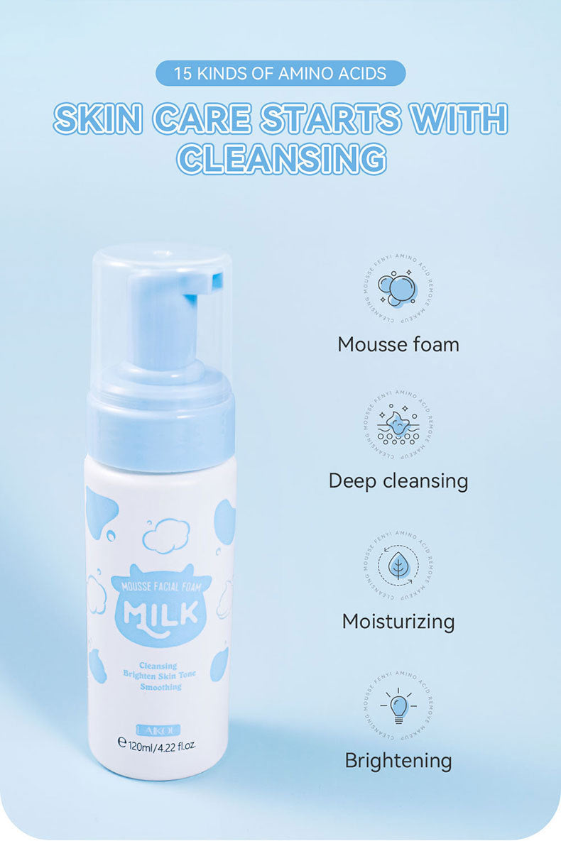 Milk Mousse Foaming Cleanser - M|M Skincare