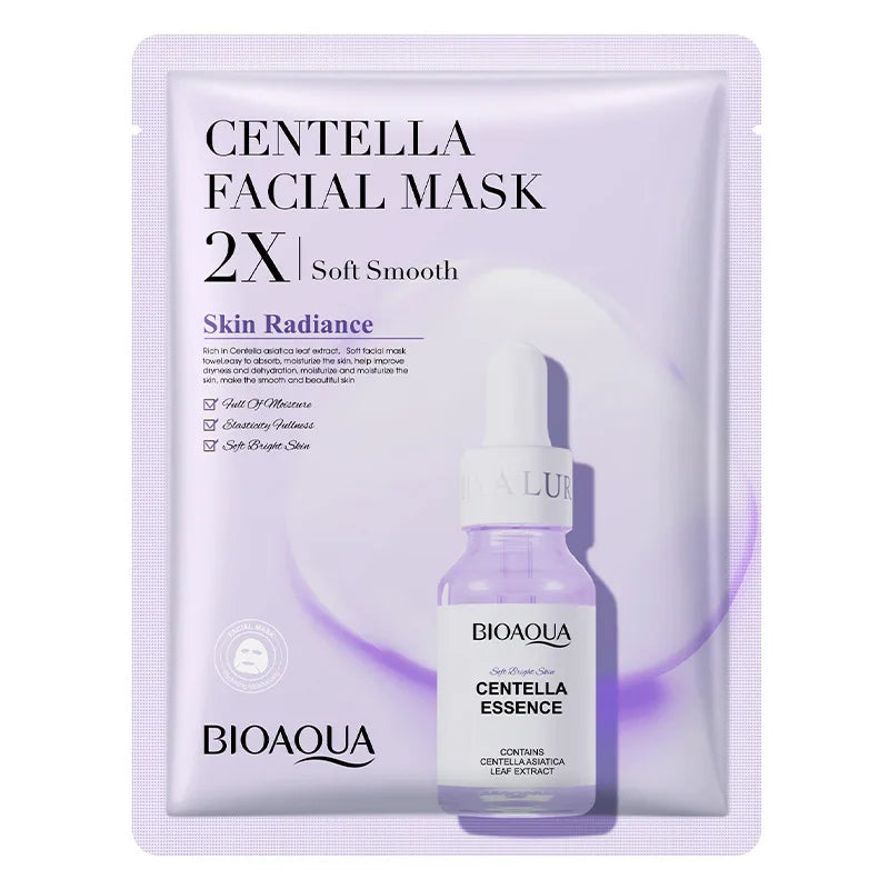 BioAqua Essence Masks (Centella Asiatica, Collagen, Hyaluronic Acid, Vitamin C) - M|M Skincare