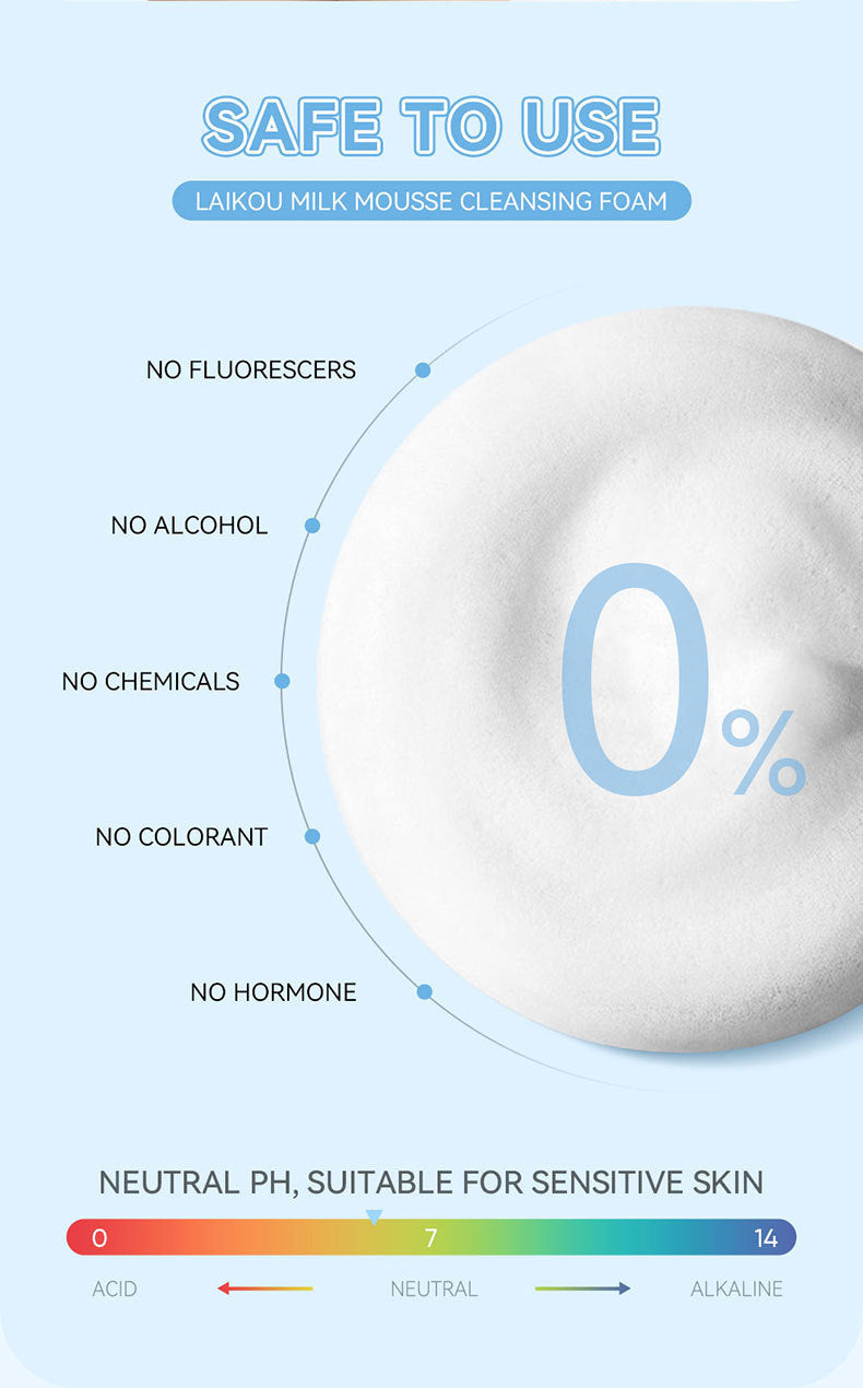 Milk Mousse Foaming Cleanser - M|M Skincare